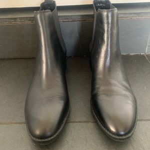 Moto boots - Calvin Klein 7.5 leather black - worn once